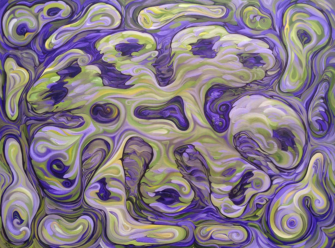 #7 Original oil painting on canvas, 36x48 in