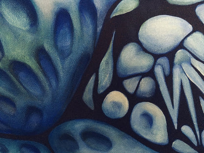 #12 Original oil painting on canvas, 24x48 in