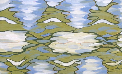 #4 Original oil painting on canvas, 24x48 in