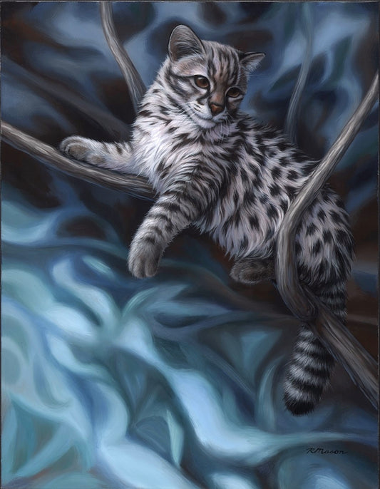 GUIGNA Original oil painting on canvas, 18x14 in